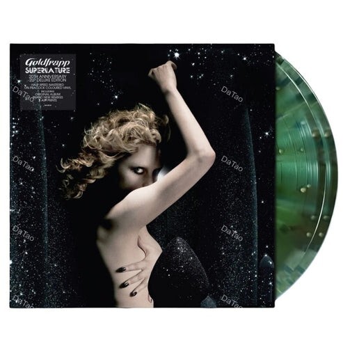 【全新限量半速刻片藍綠潑濺彩膠2LP】冰金樂團 Goldfrapp-Supernature/Deluxe/20週年