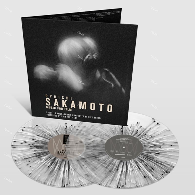【全新透明黑白潑濺彩膠2LP】坂本龍一 SAKAMOTO Ryuichi-電影配樂全紀錄 Music For Film