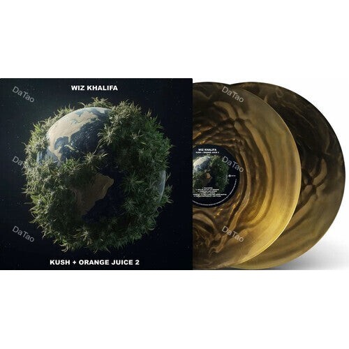 【全新限量金漩渦彩膠2LP】威茲哈利法 Wiz Khalifa - Kush + Orange Juice 2