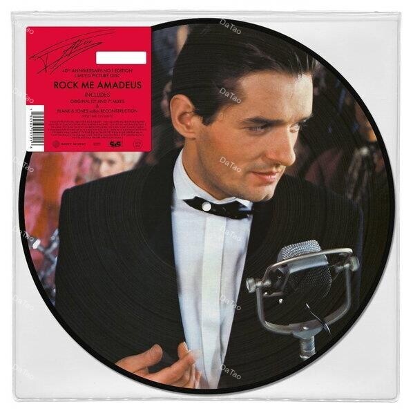 【全新限量圖片膠】法爾可 Falco - 搖滾阿瑪迪斯 Rock Me Amadeus/ 全美冠軍40週年紀念版