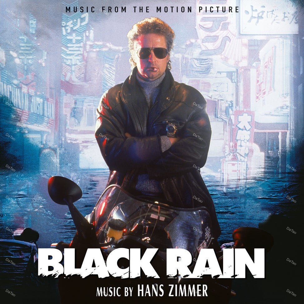 【全新限量藍彩膠2LP】黑雨 Black Rain/電影原聲帶/漢斯季默/QRLP58：圖片 2