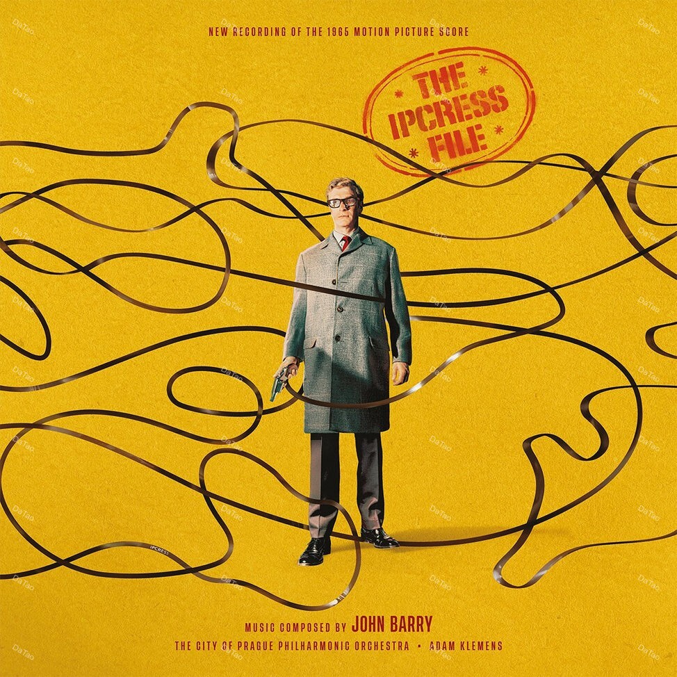 【全新限量黑橘彩膠】國際諜報局 The Ipcress File/電影原聲帶/伊普克里斯檔案/QRLP69：圖片 2