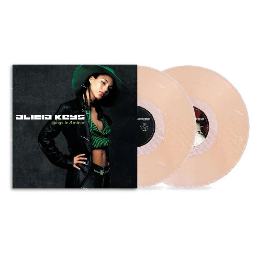 【全新水晶玫瑰色彩膠2LP】艾莉西亞凱斯 Alicia Keys - 未成年之歌 Songs In A Minor