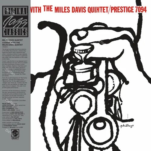 【全新黑膠】邁爾士戴維斯 - Cookin' With The Miles Davis Quintet/CR0094