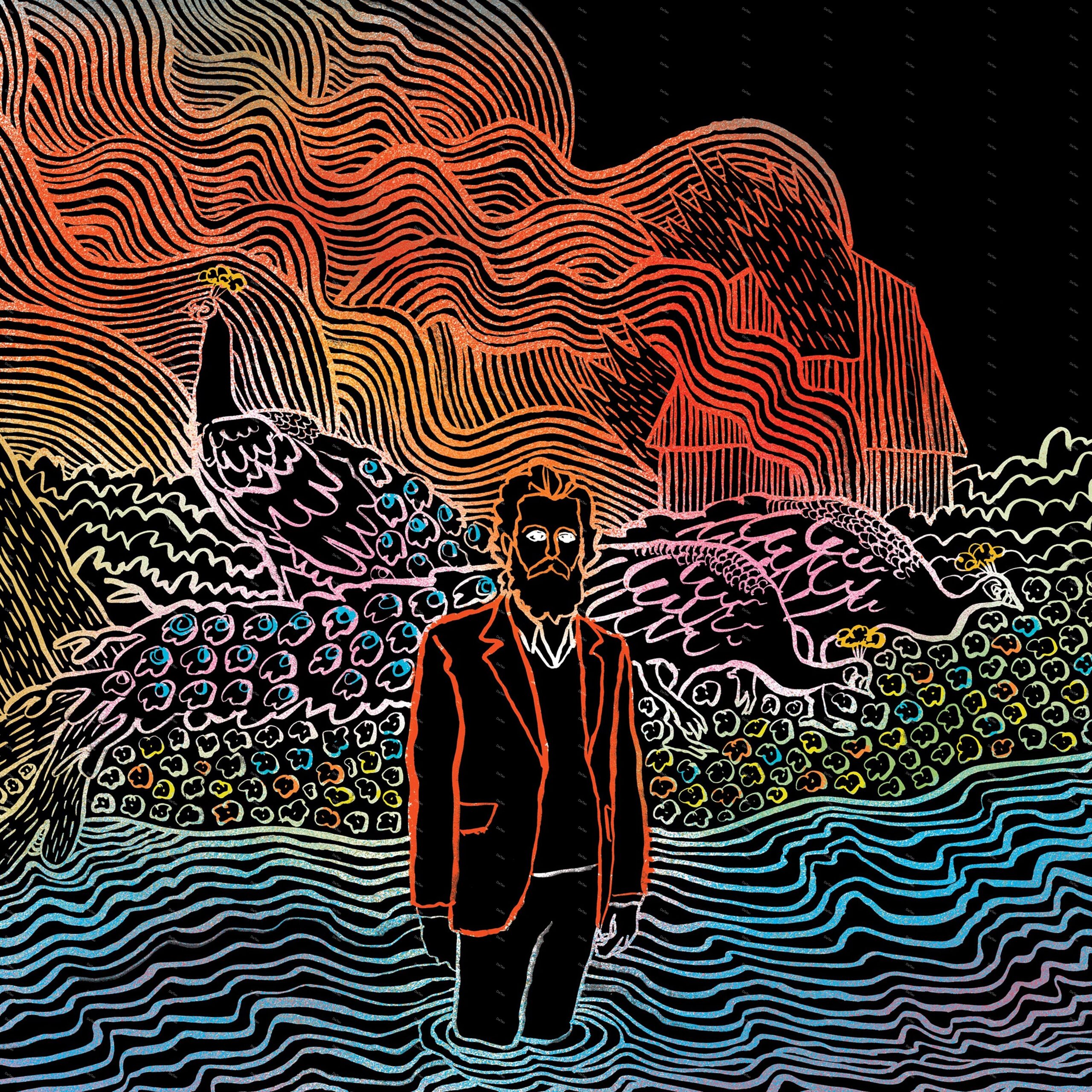【全新限量粉彩膠】鐵與酒 Iron And Wine - Kiss Each Other Clean/180g:圖片 2