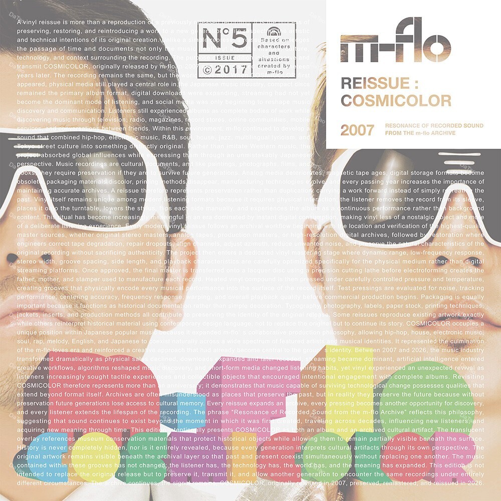 【預購】【全新限量黑膠2LP】隕-浮流 m-flo - COSMICOLOR/RZJD-67676/7