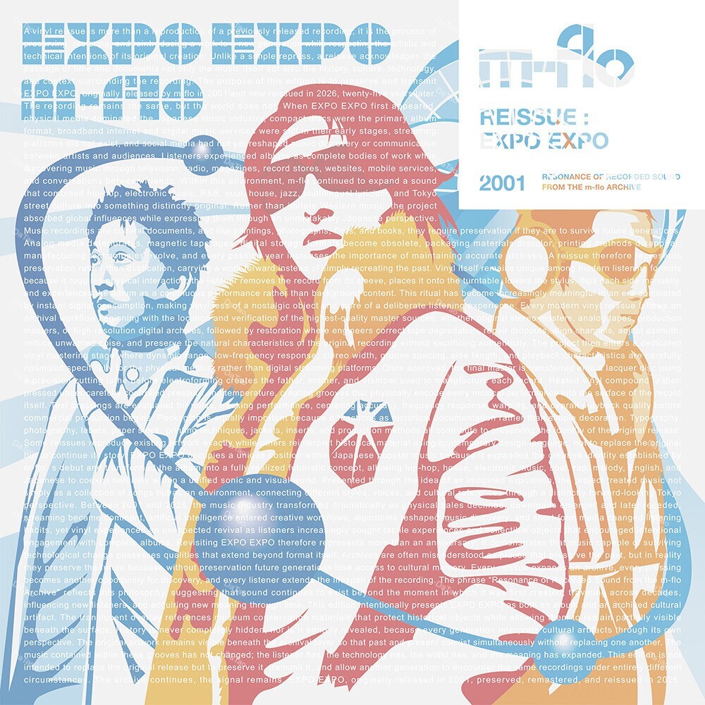 【預購】【全新限量黑膠2LP】隕-浮流 m-flo - EXPO EXPO/RZJD-67670/1
