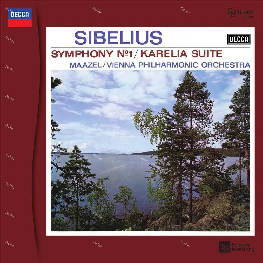 【全新限量黑膠】西貝流士 Sibelius-Symphony No.1 & Karelia Suite/母帶重製