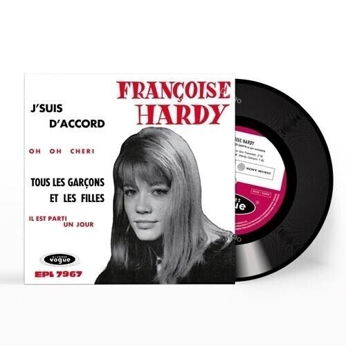 【全新黑膠45轉7吋EP】馮絲華哈蒂 Francoise Hardy - J'suis d'accord/RSD